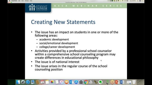 Position Statements as Advocacy & Education Tools