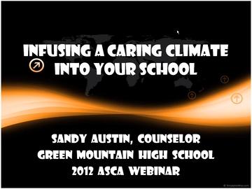 Infusing a Caring Climate Into Your School