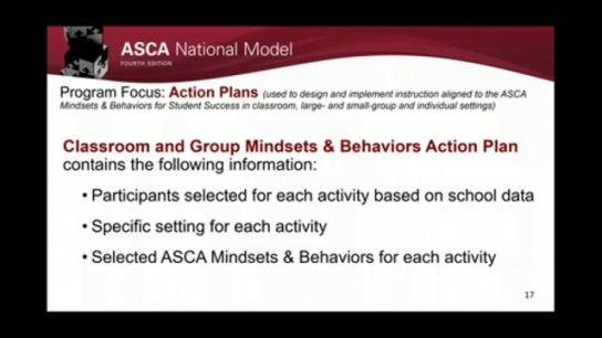 ASCA National Model, 4th Edition Define ASCA