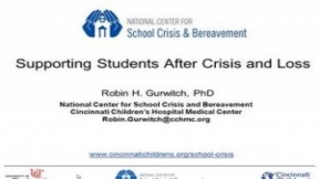 Supporting Students After Crisis and Loss